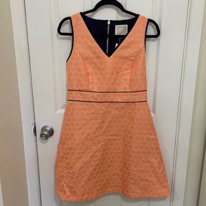 NWT Sail to Sable A-Line Polka Dot Dress